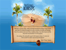 Tablet Screenshot of acousticoasis.com